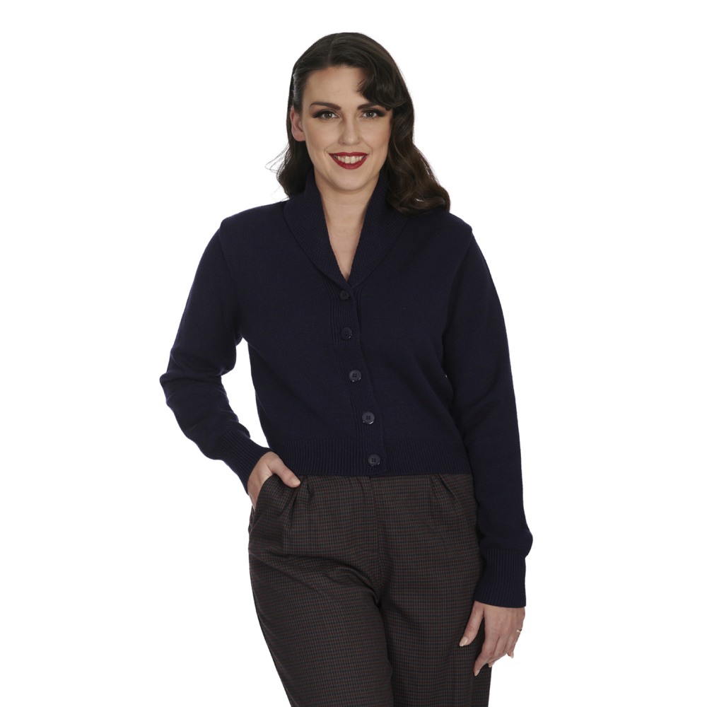 Banned - Violet Cardigan - Donkerblauw